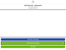 Tablet Screenshot of indianapolissidewokcafe.com